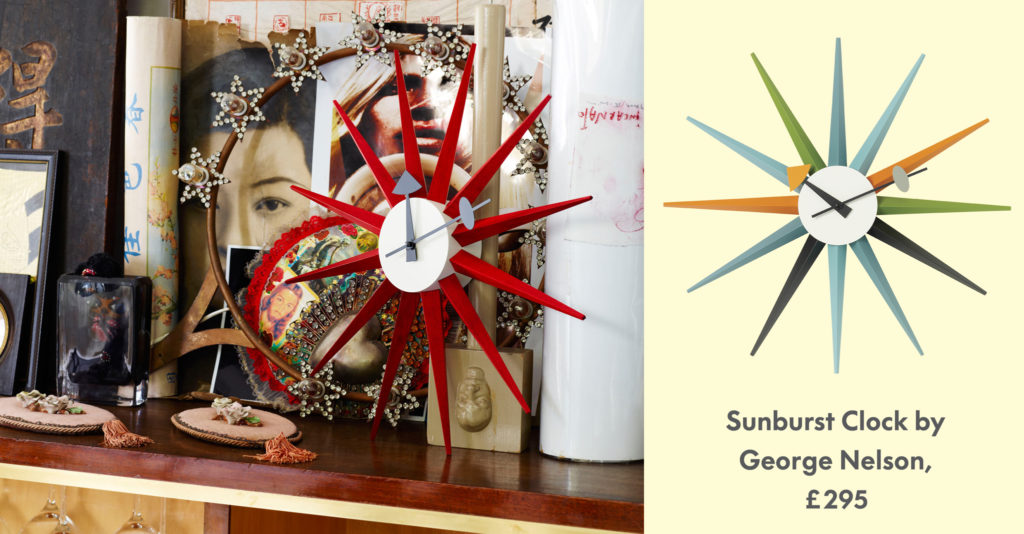 Vitra Sunburst Clock by George Nelson