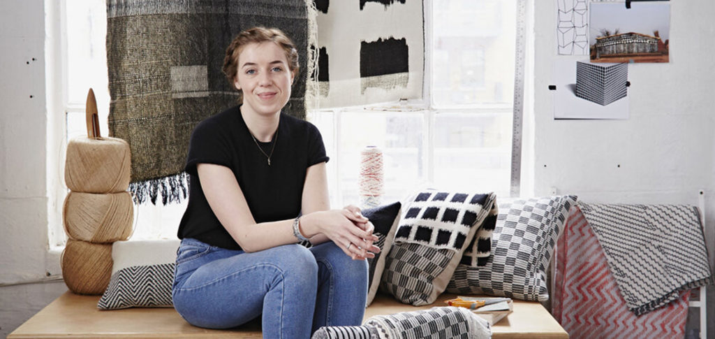 Beatrice Larkin in her studio | Image via Beatrice Larkin