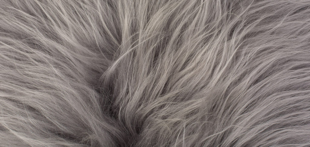 How to clean sheepskin rugs like this grey one