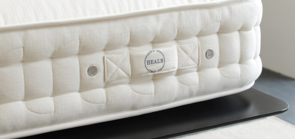 Heal's Orthopaedic Mattress up close