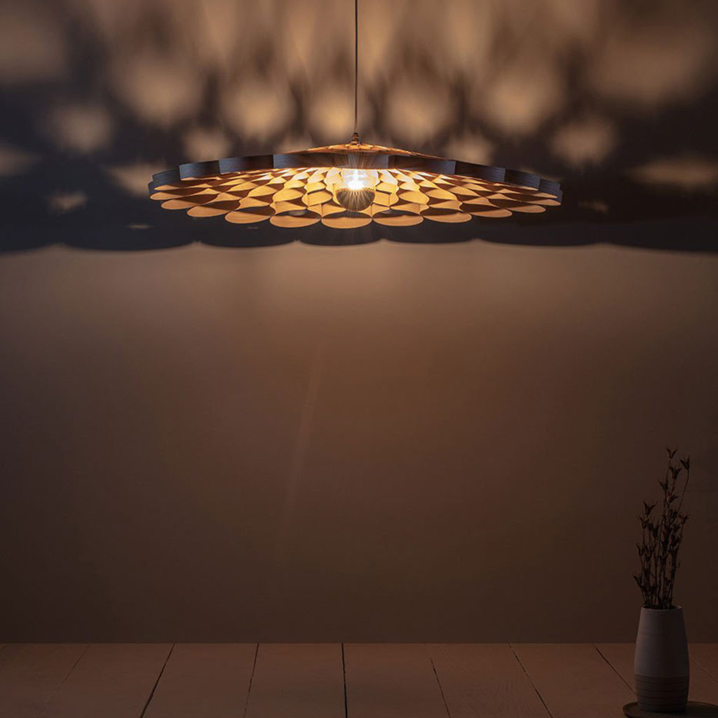 Arame Ceiling Light | Image courtesy of Tom Raffield