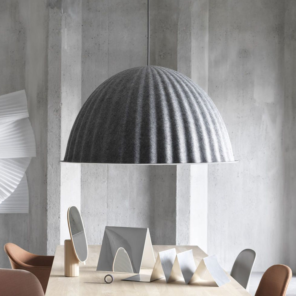 Under The Bell Unusual Ceiling Light | Image courtesy of Muuto