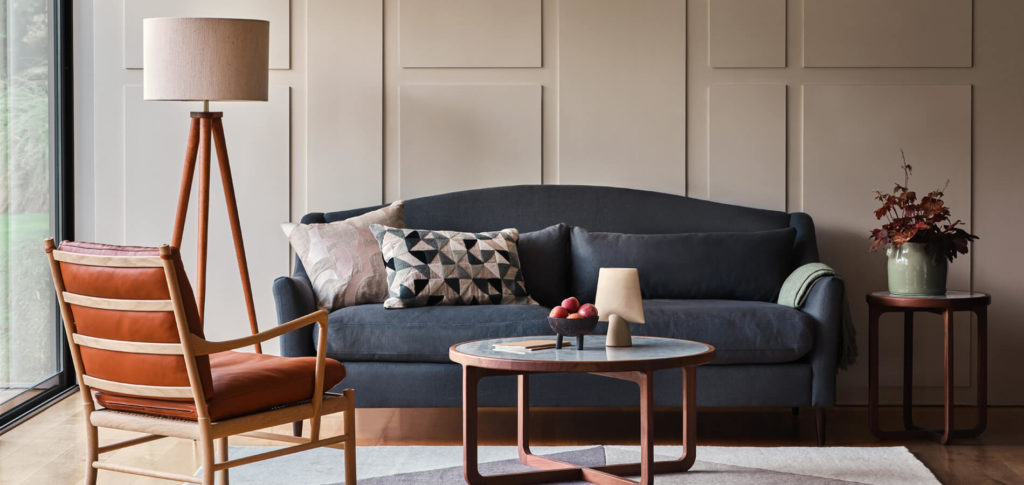 Styling grey sofa